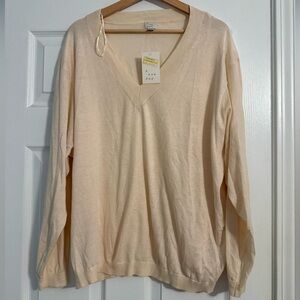 a new day Women's V-Neck Long Sleeve Sweater